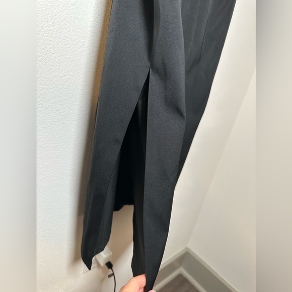 AIDAN MATTOX One-Shoulder Beaded Midi Dress - Picture 12 of 15